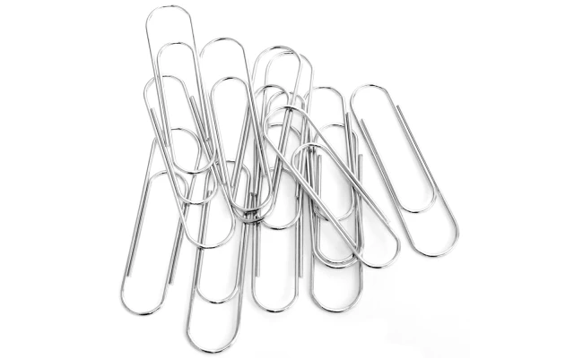 Silver Paper Clips 7cm
